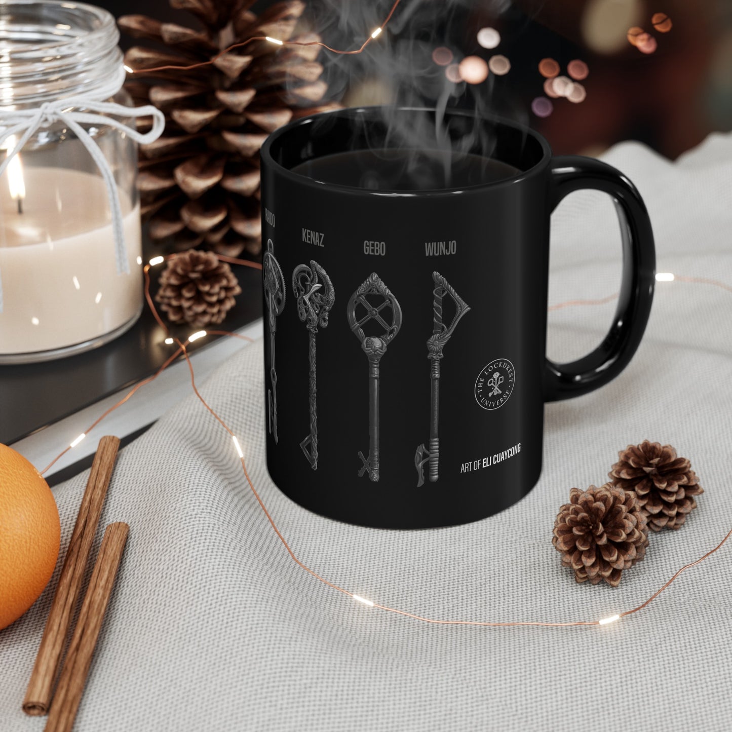 Lockdrest Hall Keys Mug