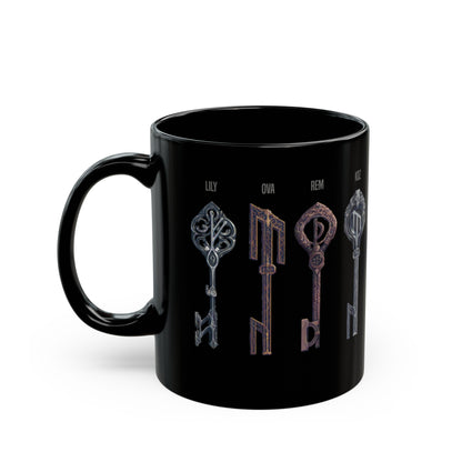 Lockdrest Main Characters Key Mug