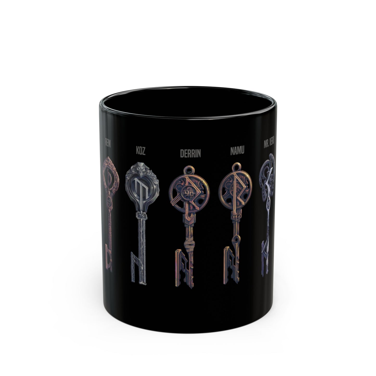 Lockdrest Main Characters Key Mug